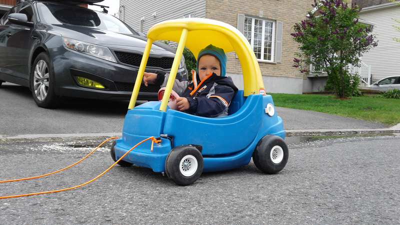 Illustration for article titled Part Deux: Final details about the Lambo door Cozy Coupe